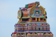 kumbabishekam Srirangam north gopuram